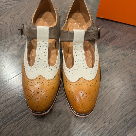 Mona Flying- Handmade Multi Color Wing Tip Shoes - Picture 8 of 12